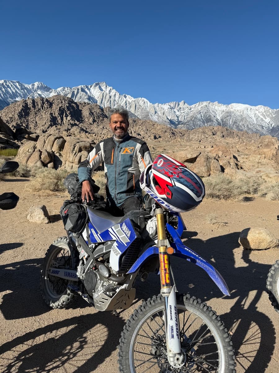 Death Valley motorcycle ride