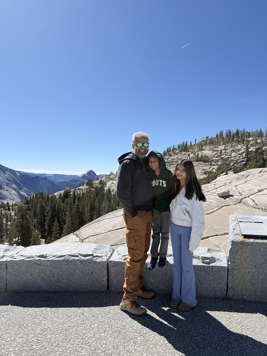 Yosemite with family