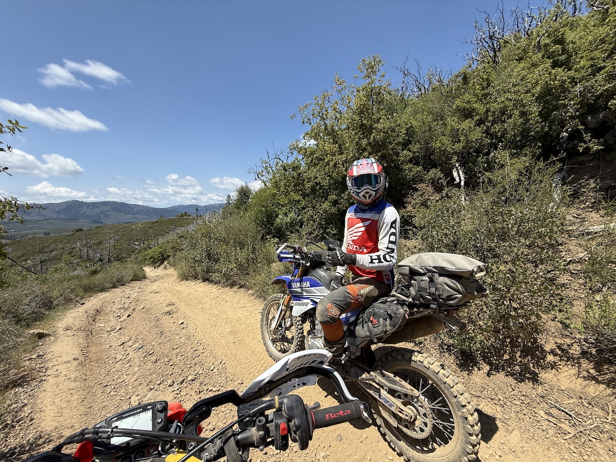 Trail riding in Northern California